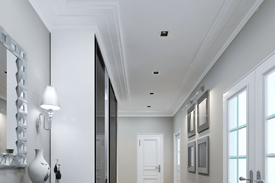 modern art deco cornice