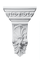 decorative plaster corbels