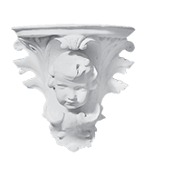 decorative plaster corbels