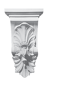 decorative plaster corbels