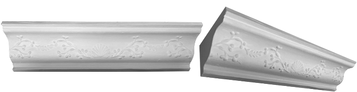 decorative plaster cornice image