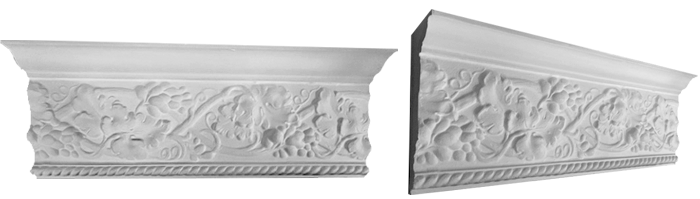 decorative plaster cornice image