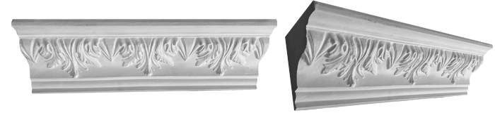 decorative plaster cornice image