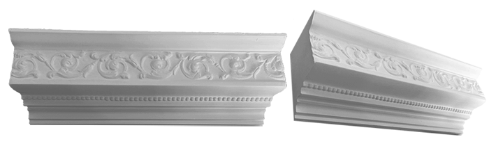 decorative plaster cornice image