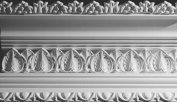 decorative plaster cornice image