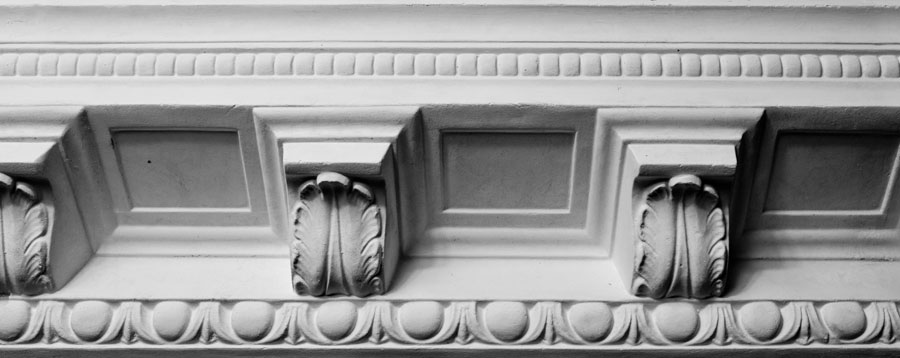 decorative plaster cornice image