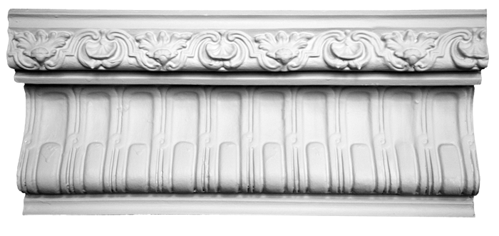 decorative plaster cornice image