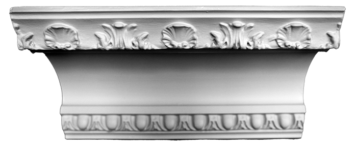 decorative plaster cornice image