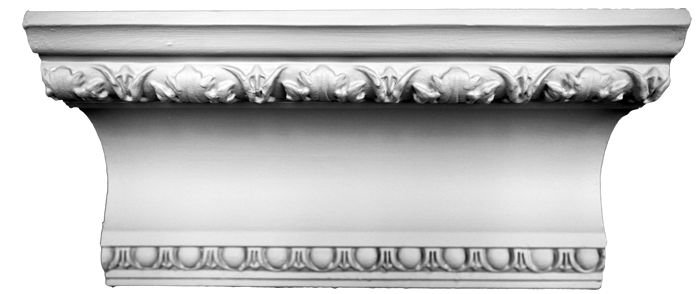 decorative plaster cornice image