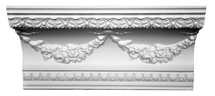 decorative plaster cornice image