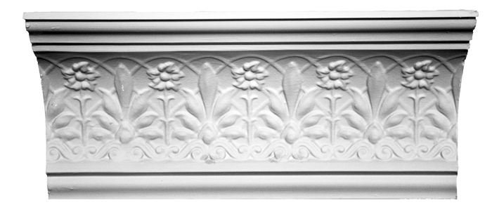 decorative plaster cornice image