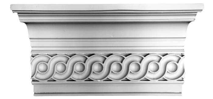 decorative plaster cornice image