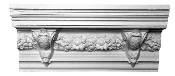 decorative plaster cornice image