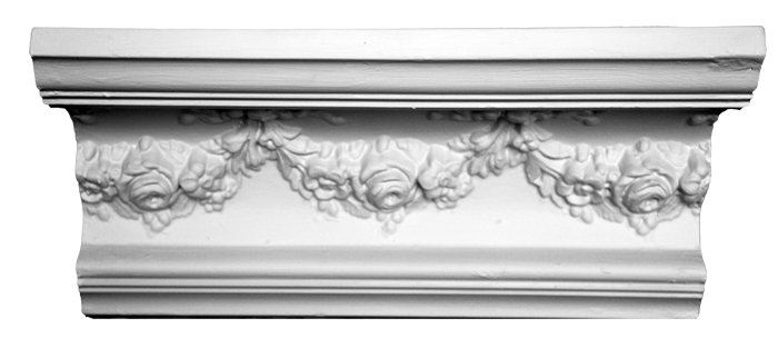 decorative plaster cornice image