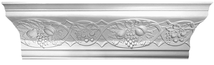 decorative plaster cornice image