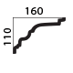 decorative plaster cornice profile