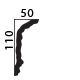 decorative plaster cornice profile