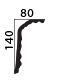 decorative plaster cornice profile