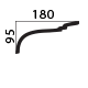 decorative plaster cornice profile