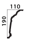 decorative plaster cornice profile
