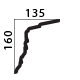 decorative plaster cornice profile