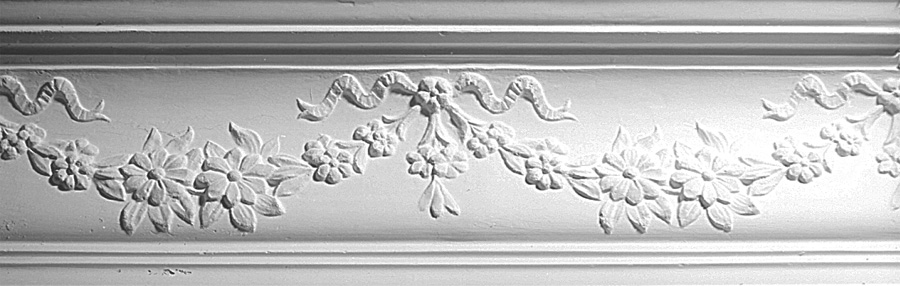 decorative plaster cornice image