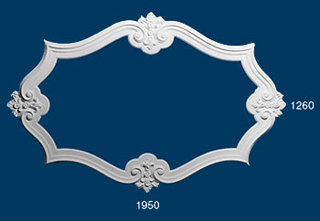 decorative plaster ornament