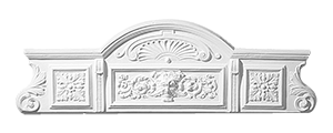 decorative plaster ornament