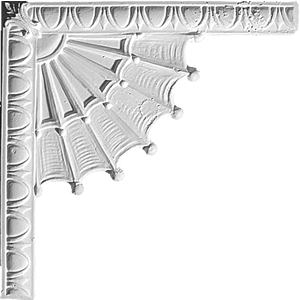 decorative plaster ornament