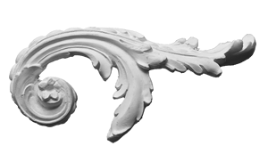 decorative plaster ornament