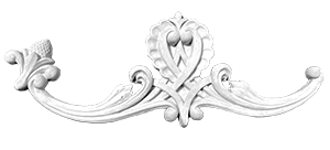 decorative plaster ornament