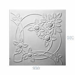 decorative plaster panel