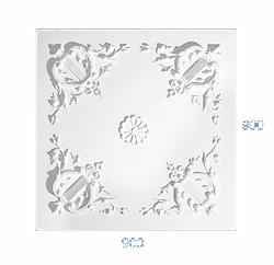 decorative plaster panel