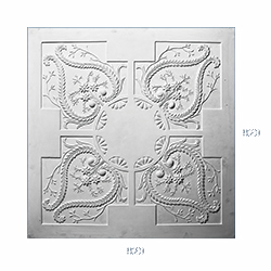 decorative plaster panel