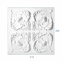 decorative plaster panel