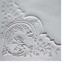 decorative plaster panel