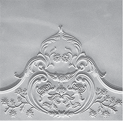 decorative plaster panel