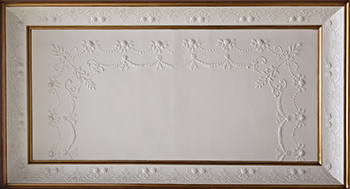 decorative plaster panel